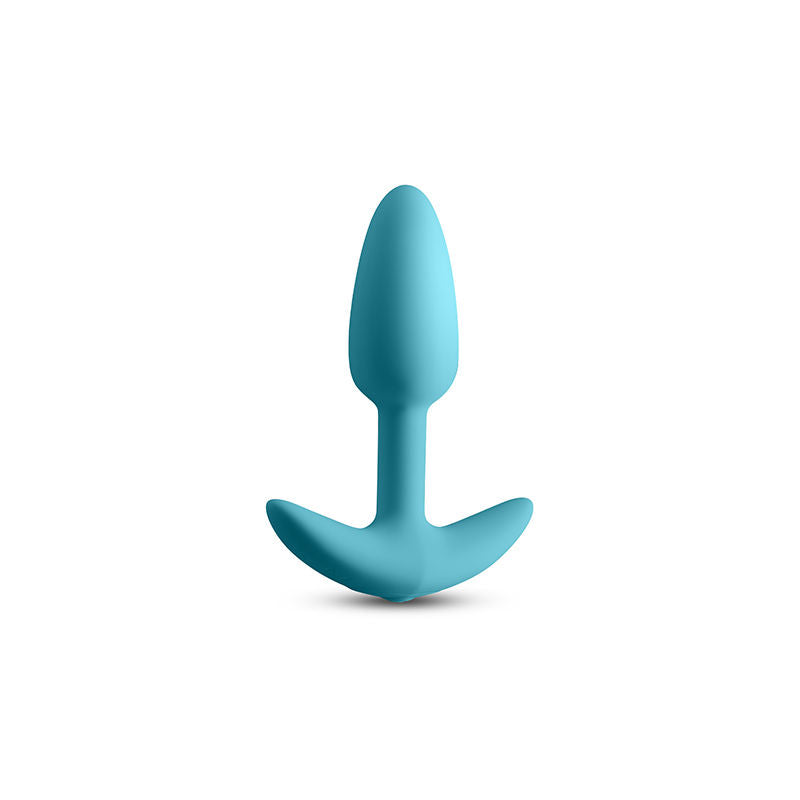 Close-up of the tip of the Techno Trance vibrating butt plug for precision stimulation and smooth insertion | Flirty Bay, But Plug, anal plug, anal butt plug, vibrating anal plug.